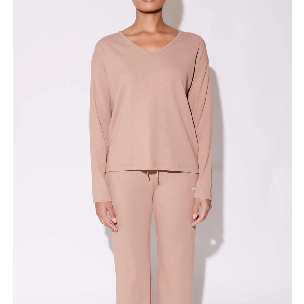 Elegant Tan Women's Lounge Set